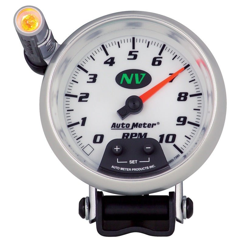 Autometer Quick Lite 3 3/4in 10k RPM Pedestal Tachometer Universal | 7390 - JDMuscleTachometersatm7390