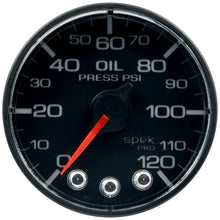 Autometer Spek - Pro 52.4mm 0 - 120 PSI Digital Stepper Motor Oil Pressue Gauge Universal | P325328 - JDMusclePressure GaugesatmP325328