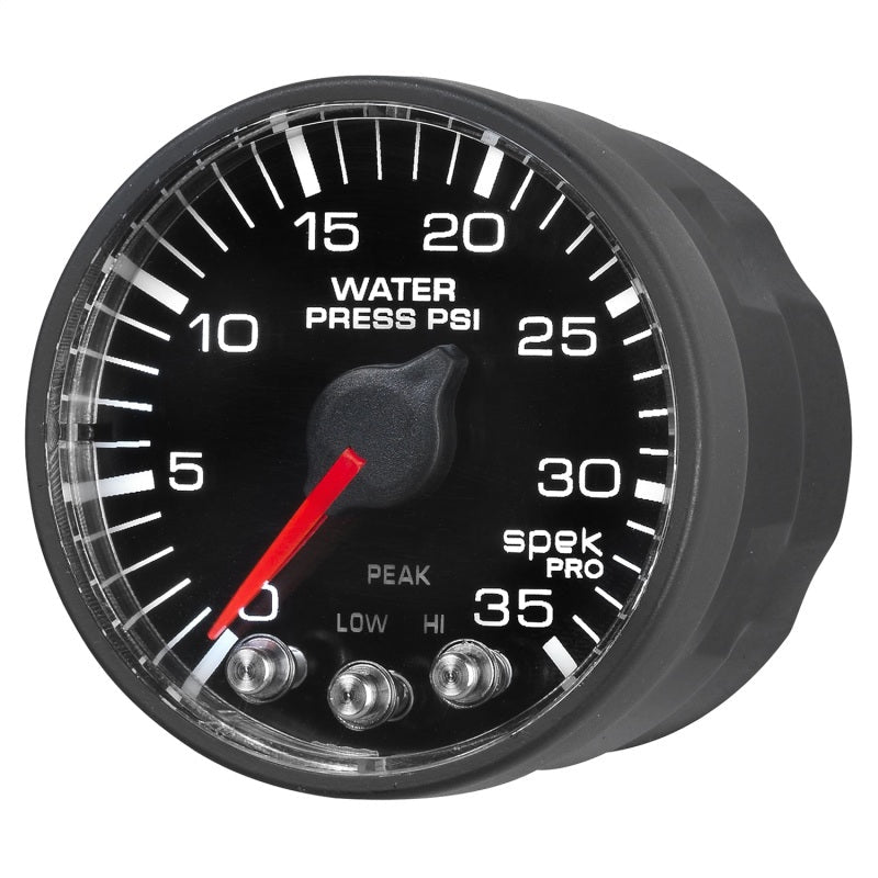 Autometer Spek - Pro 52.4mm 0 - 35 PSI Digital Stepper Motor Water Pressue Gauge Universal | P343328 - JDMusclePressure GaugesatmP343328