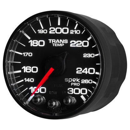 Autometer Spek - Pro 52.4mm 100 - 300 Deg F Digital Stepper Motor Transmission Temperature Gauge Universal | P342328 - JDMuscleTemperature GaugesatmP342328
