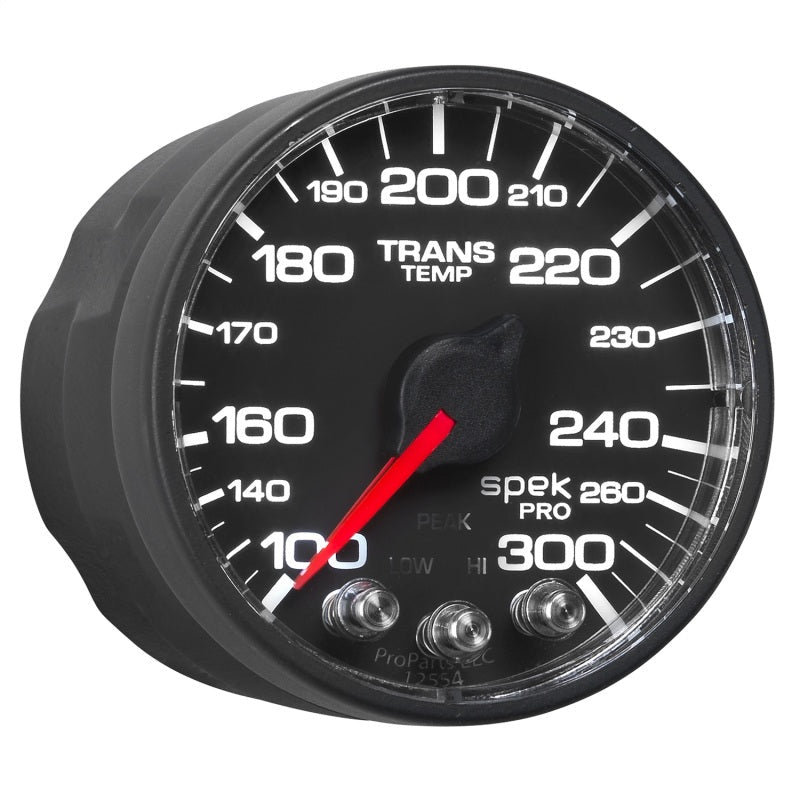 Autometer Spek - Pro 52.4mm 100 - 300 Deg F Digital Stepper Motor Transmission Temperature Gauge Universal | P342328 - JDMuscleTemperature GaugesatmP342328