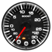 Autometer Spek - Pro 52.4mm 30inHG - 30PSI Digital Stepper Motor Vac/Boost Gauge Universal | P302328 - JDMuscleBoost GaugesatmP302328