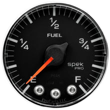 Autometer Spek - Pro Gauge Fuel Level 2 1/16in 0 - 270 Programmable Black / Chrm Universal | P312318 - JDMuscleMulti GaugesatmP312318