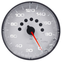 Autometer Spek - Pro Gauge Speedometer 5in 180 Mph Electric Programmable White/Black Universal | P230128 - JDMuscleMulti GaugesatmP230128