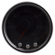 Autometer Spek - Pro Gauge Water Pressure 2 1/16in 120psi Stepper Motor W/Peak & Warn Black / Smoke / Black Universal | P34552 - JDMusclePressure GaugesatmP34552