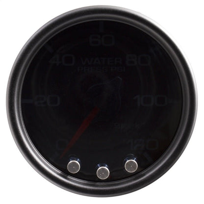 Autometer Spek - Pro Gauge Water Pressure 2 1/16in 120psi Stepper Motor W/Peak & Warn Black / Smoke / Black Universal | P34552 - JDMusclePressure GaugesatmP34552