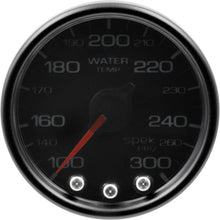 Autometer Spek - Pro Gauge Water Temp 2 1/16in 300f Stepper Motor W/Peak & Warn Black / Smoke / Black Universal | P34652 - JDMuscleTemperature GaugesatmP34652