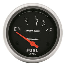Autometer Sport - Comp 2 5/8in 73ohm - 10ohm Fuel Level Gauge Universal | 3515 - JDMuscleMulti Gaugesatm3515