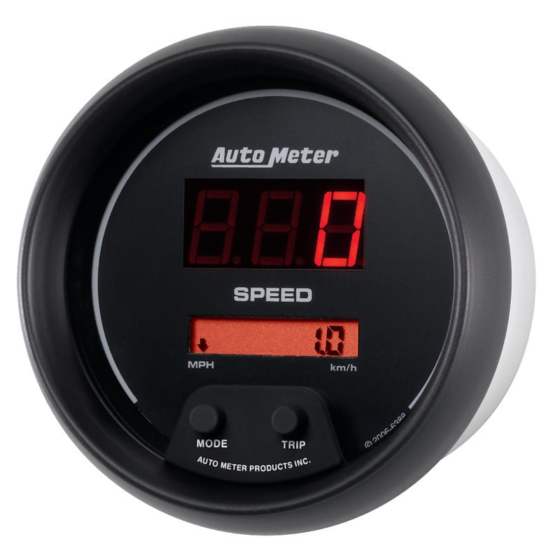 Autometer Sport - Comp Black 3 3/8in 160 MPH Digital Speedometer Gauge Universal | 6388 - JDMuscleMulti Gaugesatm6388