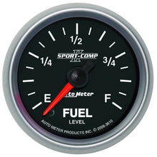Autometer Sport - Comp II 52mm 0 - 280 ohms Programmable Electronic Fuel Level Gauge Universal | 3610 - JDMuscleMulti Gaugesatm3610