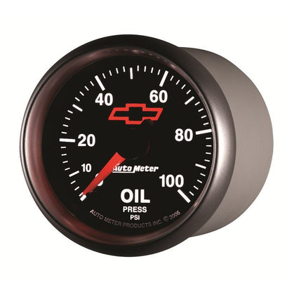 Autometer Sport - Comp II GM 52mm 0 - 100 PSI Mechanical Oil Pressure Gauge Universal | 3621 - 00406 - JDMusclePressure Gaugesatm3621-00406