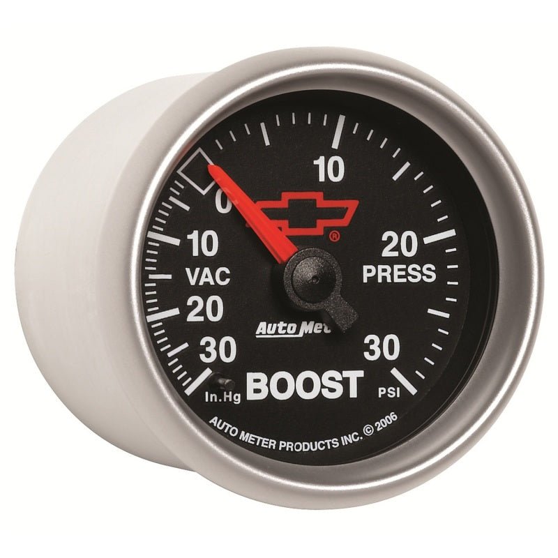 Autometer Sport - Comp II GM 52mm 30 PSI Mechanical Boost Vacumm Gauge Universal | 3603 - 00406 - JDMuscleBoost Gaugesatm3603-00406