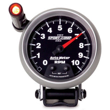 Autometer Sport - Comp II Quick Lite 3 3/4in 10K RPM Pedestal Tachometer Universal | 3690 - JDMuscleTachometersatm3690