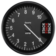 Autometer Stack Clubman Tachometer 80mm 0 - 10K RPM Black Universal | ST200 - 010 - JDMuscleTachometersatmST200-010