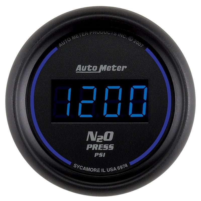 Autometer Ultra - Lite 2 - 1/16in 1600 PSI Digital Nitrous Pressure Gauge Black Universal | 4361 - JDMusclePressure Gaugesatm6974