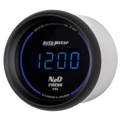 Autometer Ultra - Lite 2 - 1/16in 1600 PSI Digital Nitrous Pressure Gauge Black Universal | 4361 - JDMusclePressure Gaugesatm6974