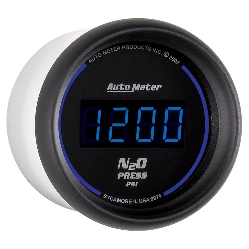 Autometer Ultra - Lite 2 - 1/16in 1600 PSI Digital Nitrous Pressure Gauge Black Universal | 4361 - JDMusclePressure Gaugesatm6974