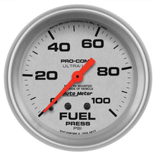Autometer Ultra - Lite 2 5/8in Mechanical Fuel Pressure Gauge 100psi Universal | 4412 - JDMuscleFuel Pressure Regulator Gaugesatm4412