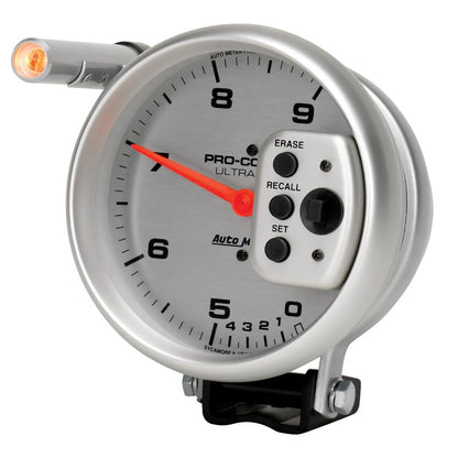 Autometer Ultra - Lite 5 inch 9000 RPM Dual Range w/ Shift - Lite and Memory Tachometer Universal | 6854 - JDMuscleTachometersatm6854