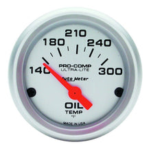 Autometer Ultra - Lite 52mm 140 - 300 Deg F Electronic Oil Temperature Gauge Universal | 4348 - JDMuscleTemperature Gaugesatm4348