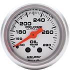Autometer Ultra-Lite Electronic Oil Temp Gauge - Universal-4341-4341-Temperature Gauges-AutoMeter-JDMuscle