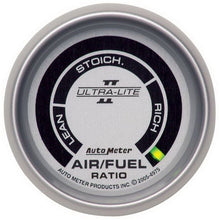 Autometer Ultra - Lite II 2 1/16in Air/Fuel Ratio - Narrowband Lean - Rich LED Array Gauge Universal | 4975 - JDMuscleAir Fuel Ratio Gaugesatm4975
