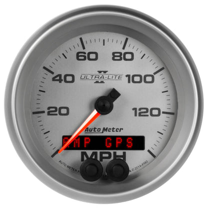 Autometer Ultra - Lite II 3 - 3/8in 0 - 140MPH In - Dash Electronic GPS Programmable Speedometer Universal | 4980 - JDMuscleMulti Gaugesatm4980