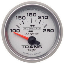 Autometer Ultra - Lite II 52mm 100 - 250 Deg F Short Sweep Electric Transmission Temperature Gauge Universal | 4945 - JDMuscleTemperature Gaugesatm4949