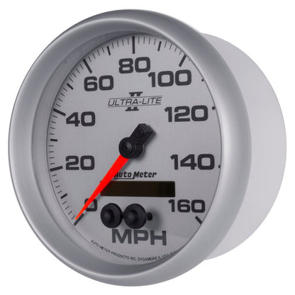 Autometer Ultra - Lite II 5in 0 - 140MPH In - Dash Electronic GPS Programmable Speedometer Universal | 4981 - JDMuscleMulti Gaugesatm4981