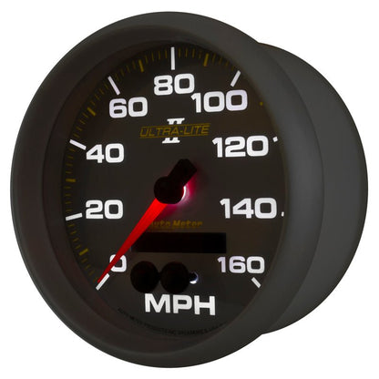 Autometer Ultra - Lite II 5in 0 - 140MPH In - Dash Electronic GPS Programmable Speedometer Universal | 4981 - JDMuscleMulti Gaugesatm4981