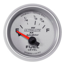 Autometer Ultra - Lite II Gauge Fuel Level 2 1/16in 16e To 158f Electric Universal | 4918 - JDMuscleMulti Gaugesatm4918