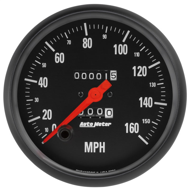 Autometer Z - Series 0 - 160MPH Speedometer 5in. Mechanical Gauge Universal | 2691 - JDMuscleMulti Gaugesatm2691