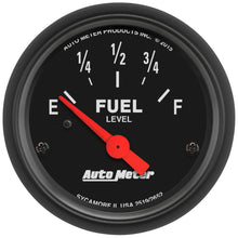 Autometer Z - Series Gauge Fuel Level 2 1/16in 73e To 10f Electric Universal | 2652 - JDMuscleMulti Gaugesatm2652