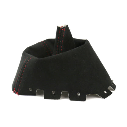 AutoStyled Black Alcantara Shift Boot w/ Red Stitching Standard Shifter Subaru WRX 2009-2014-ASA-1304050101-ASA-1304050101-Boots-AutoStyled-JDMuscle
