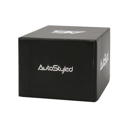 AutoStyled Subaru 5 Speed Shift Knob Black w/ White Delrin Center Subaru WRX 2002-2014-ASA-1502010203-ASA-1502010203-Shift Knobs-AutoStyled-JDMuscle