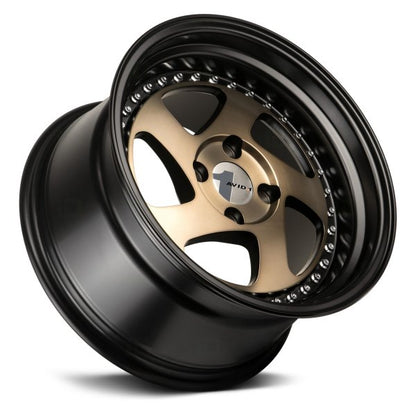 AVID1 Wheels AV19 Bronze Black Lip