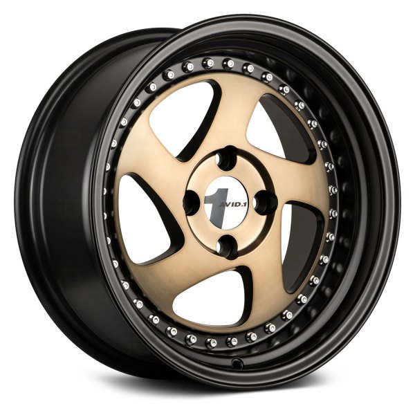 AVID1 Wheels AV19 Bronze Black Lip