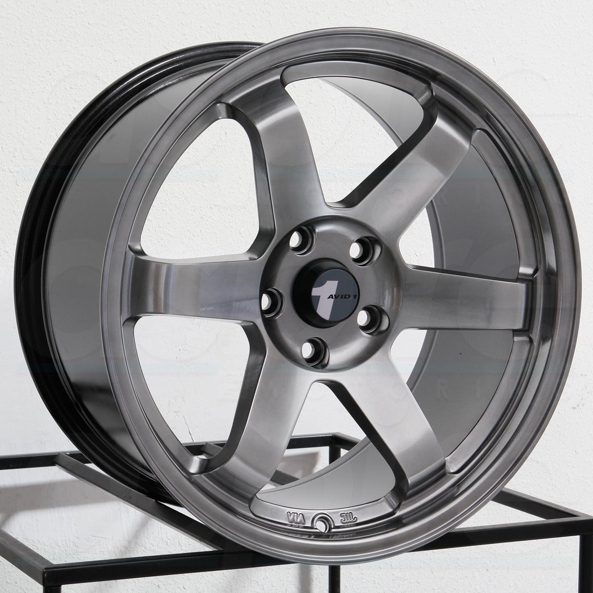 AVID1 Wheels AV06 Hyper Black – JDMuscle