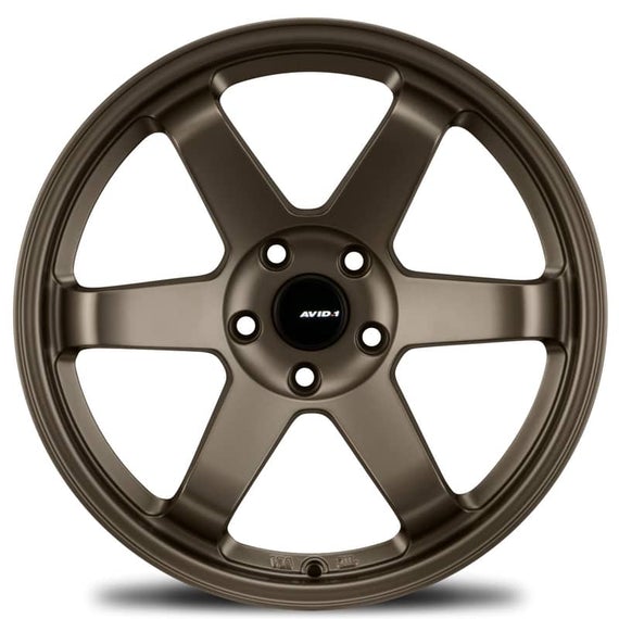 AVID1 Wheels AV06 Matte Bronze - JDMuscleWheelsAV0617804C35BZ17x84x100+35mm