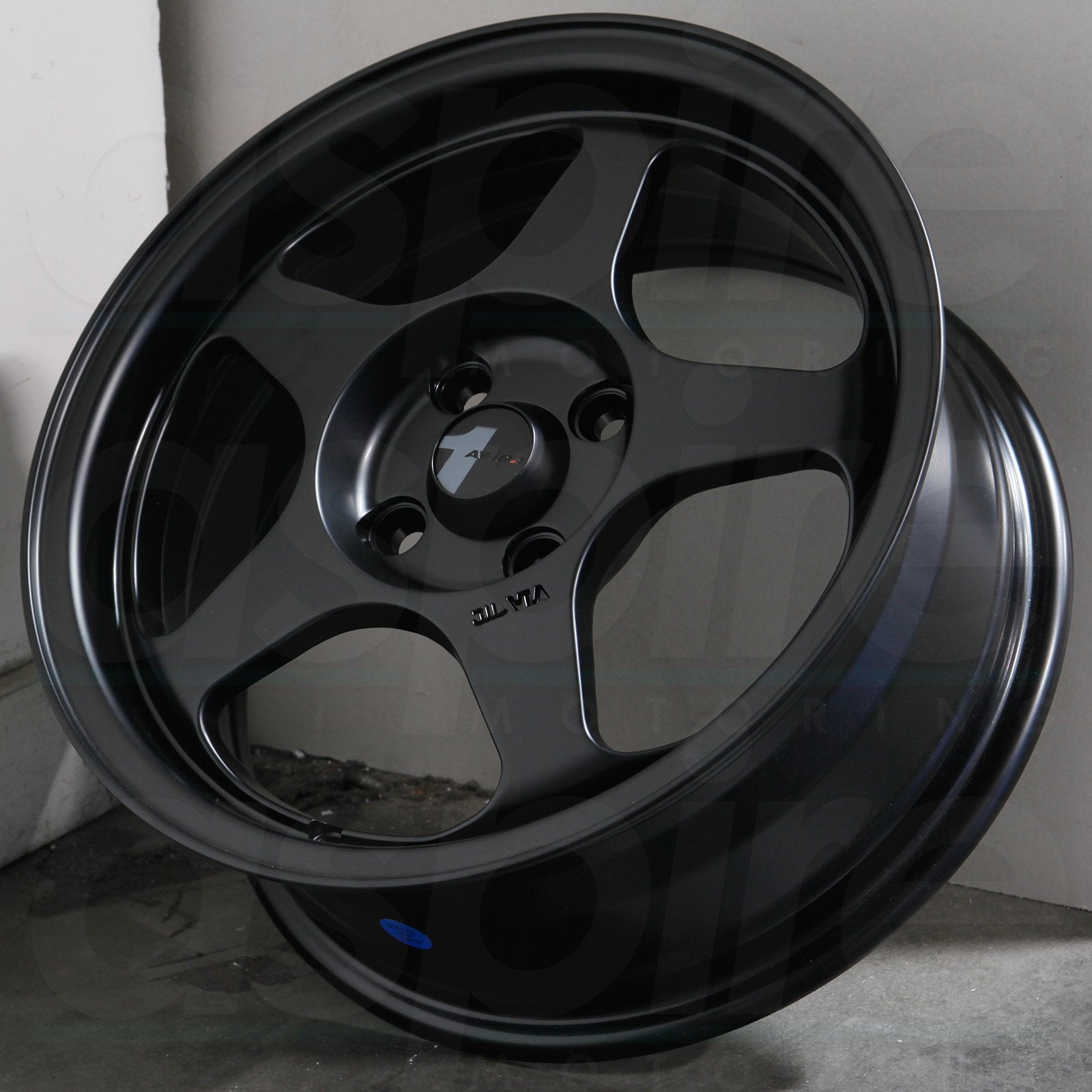 AVID1 Wheels AV08 Matte Black-AV0815654C35BK-Wheels-Avid1-15x6.5-4x100-+35mm-JDMuscle