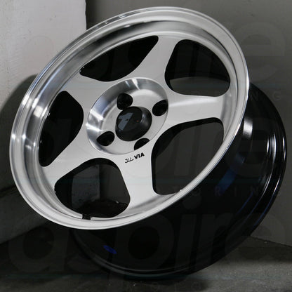 AVID1 Wheels AV08 Silver Machined-AV0815654C35MF-Wheels-Avid1-15x6.5-4x100-+35mm-JDMuscle