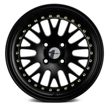 AVID1 Wheels AV12 All Black Gold Rivets - JDMuscleWheelsAV1215804C25BG15x84x100+25mm