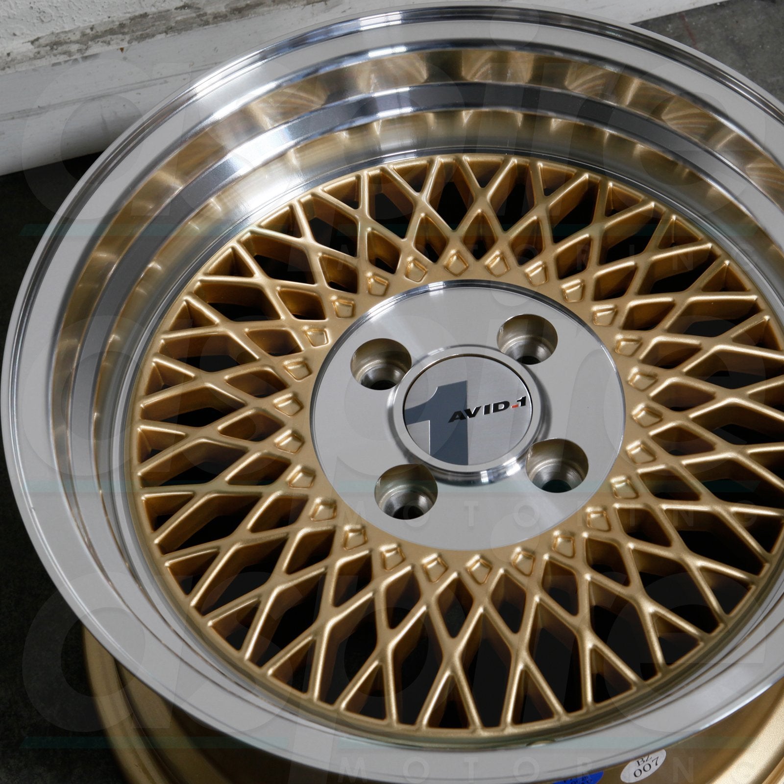 AVID1 Wheels AV18 Gold Machined Lip – JDMuscle