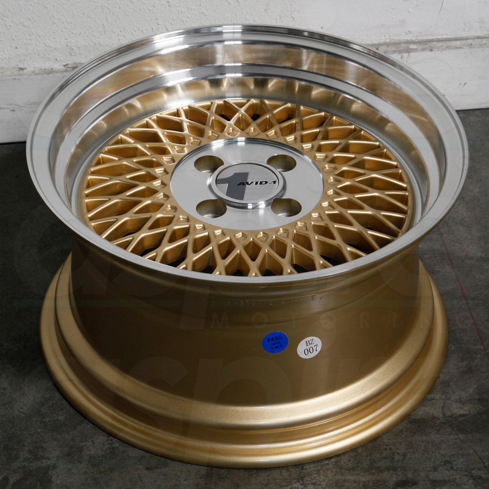 AVID1 Wheels AV18 Gold Machined Lip – JDMuscle