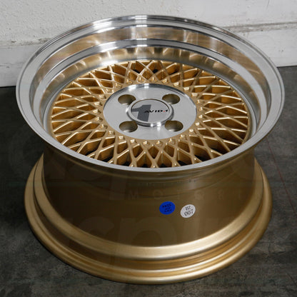 AVID1 Wheels AV18 Gold Machined Lip-AV1815804C25GD-Wheels-Avid1-15x8-4x100-+25mm-JDMuscle