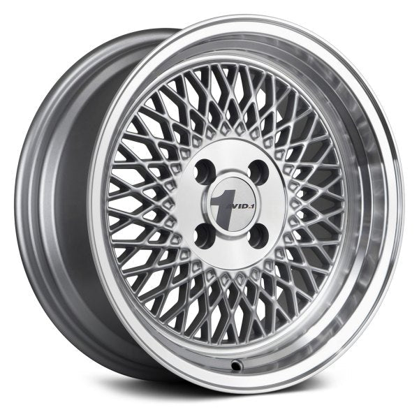 AVID1 Wheels AV18 Silver Machined Lip - JDMuscleWheelsAV1815804C25SL15x84x100+25mm