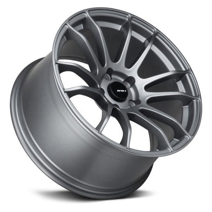 AVID1 Wheels AV20 Gun Metal - JDMuscleWheelsAV2018855H33GM18x8.55x114.3+33mm