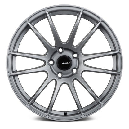 AVID1 Wheels AV20 Gun Metal - JDMuscleWheelsAV2018855H33GM18x8.55x114.3+33mm