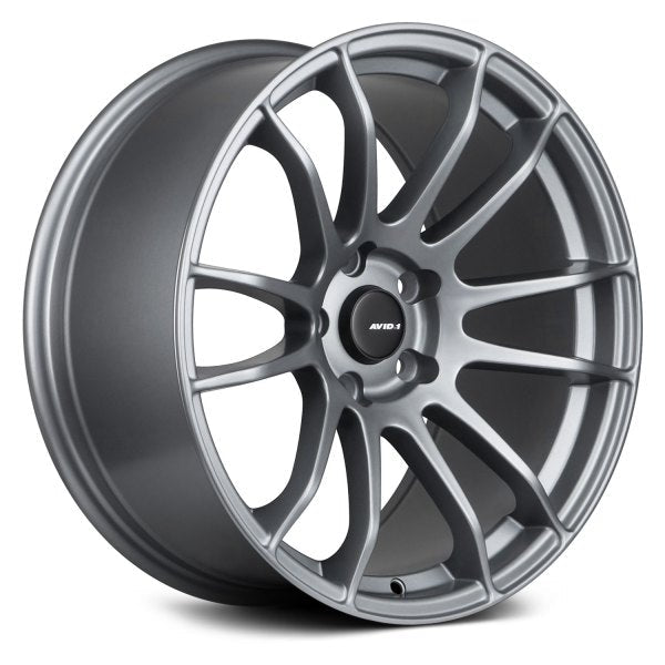AVID1 Wheels AV20 Gun Metal - JDMuscleWheelsAV2018855H33GM18x8.55x114.3+33mm