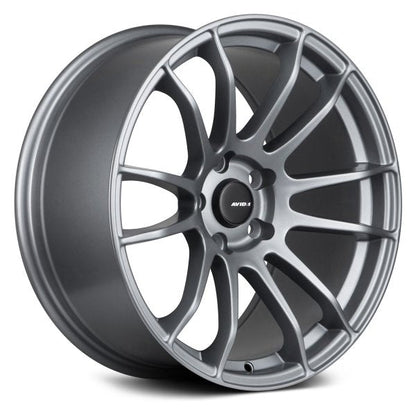 AVID1 Wheels AV20 Gun Metal - JDMuscleWheelsAV2018855H33GM18x8.55x114.3+33mm